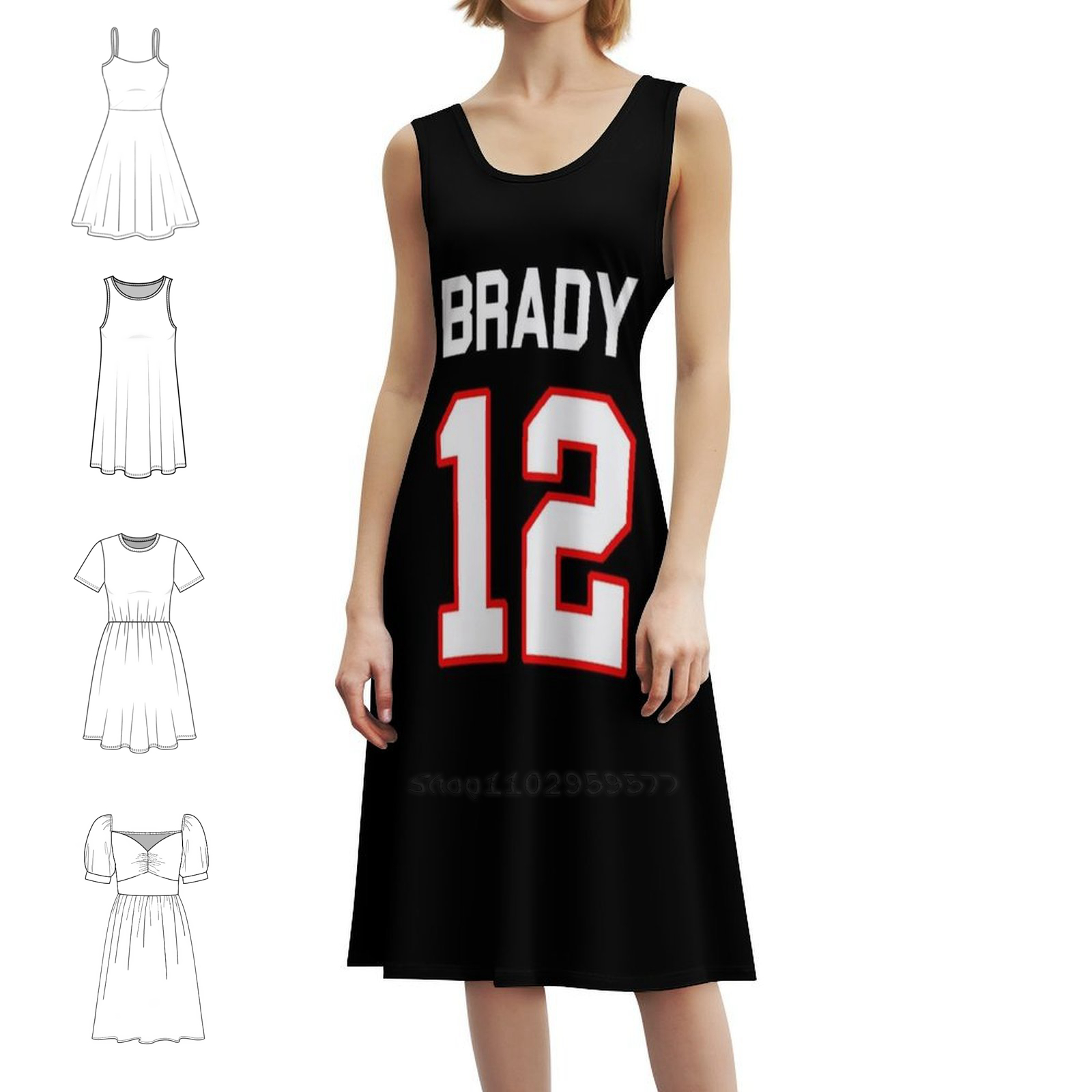 Women Fashion Gown - Gaun Brady Boho Chic Gaun Pesta