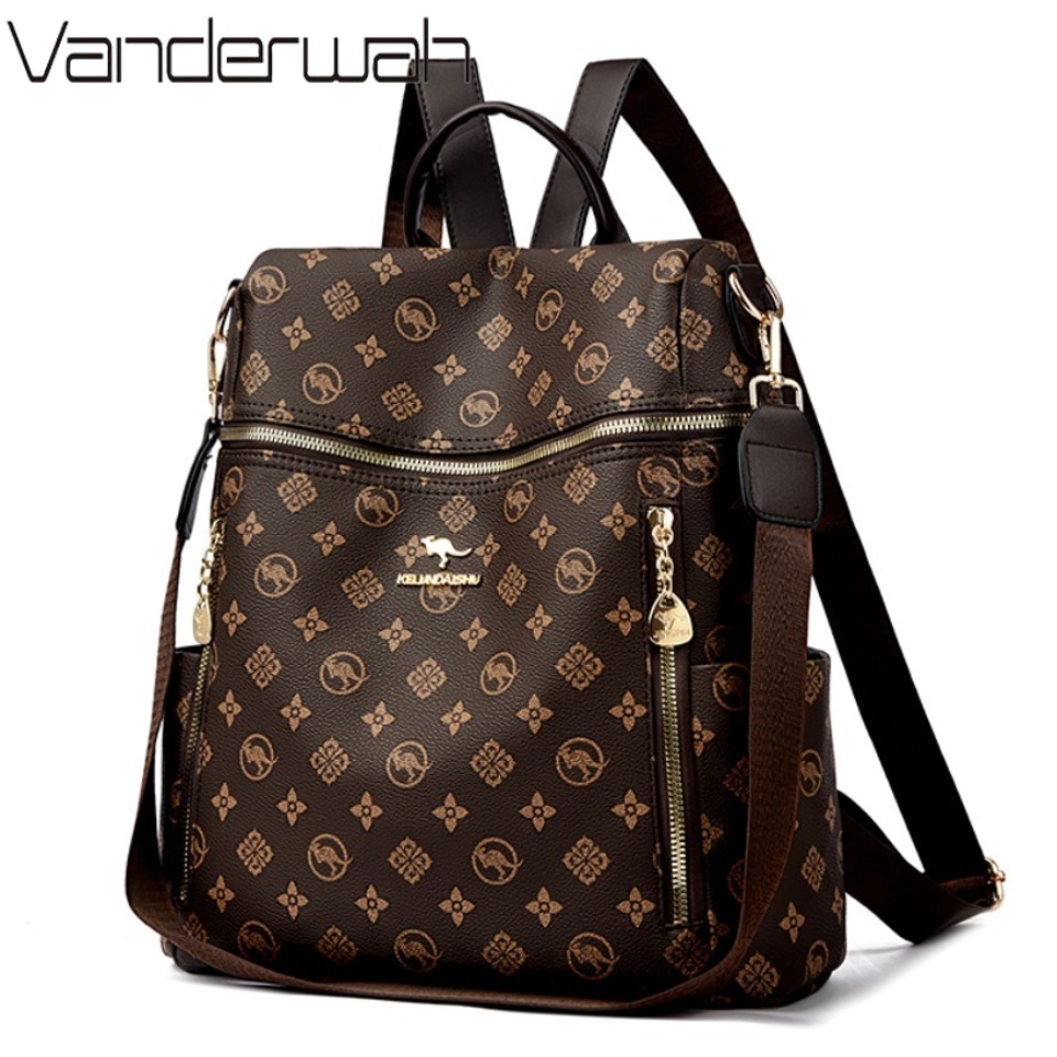 Women Fashion Online - Tas Ransel Kulit Lembut Wanita Merek