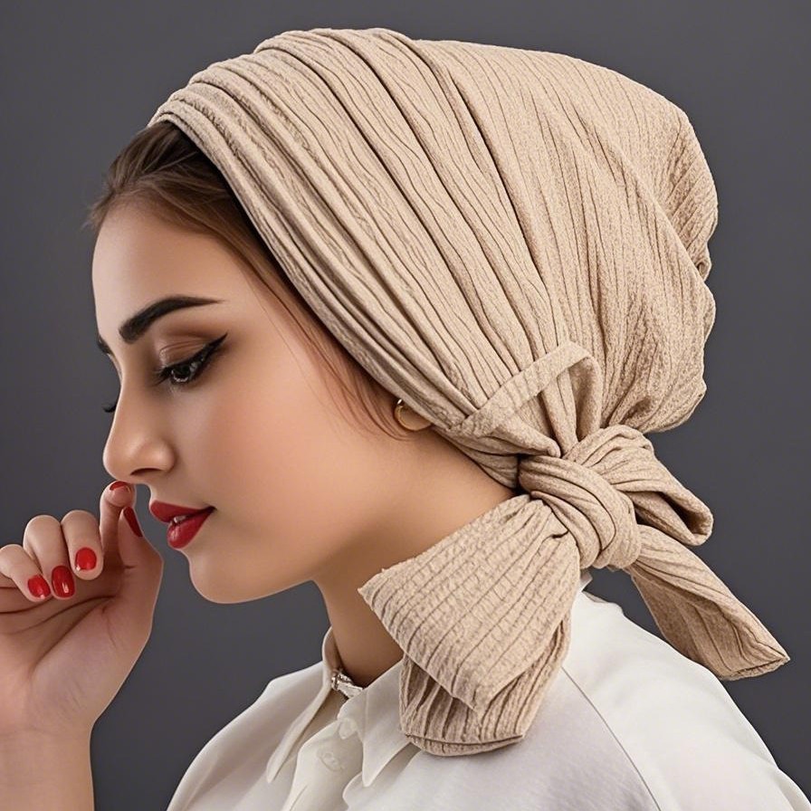 Trend Women Fashion - Topi Turban Rajut Mewah untuk Wanita,