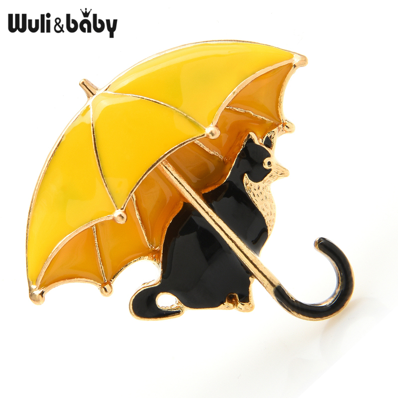Women'S Fashion Umbrella - Wuli Bayi Kucing Lucu Di Bawah
