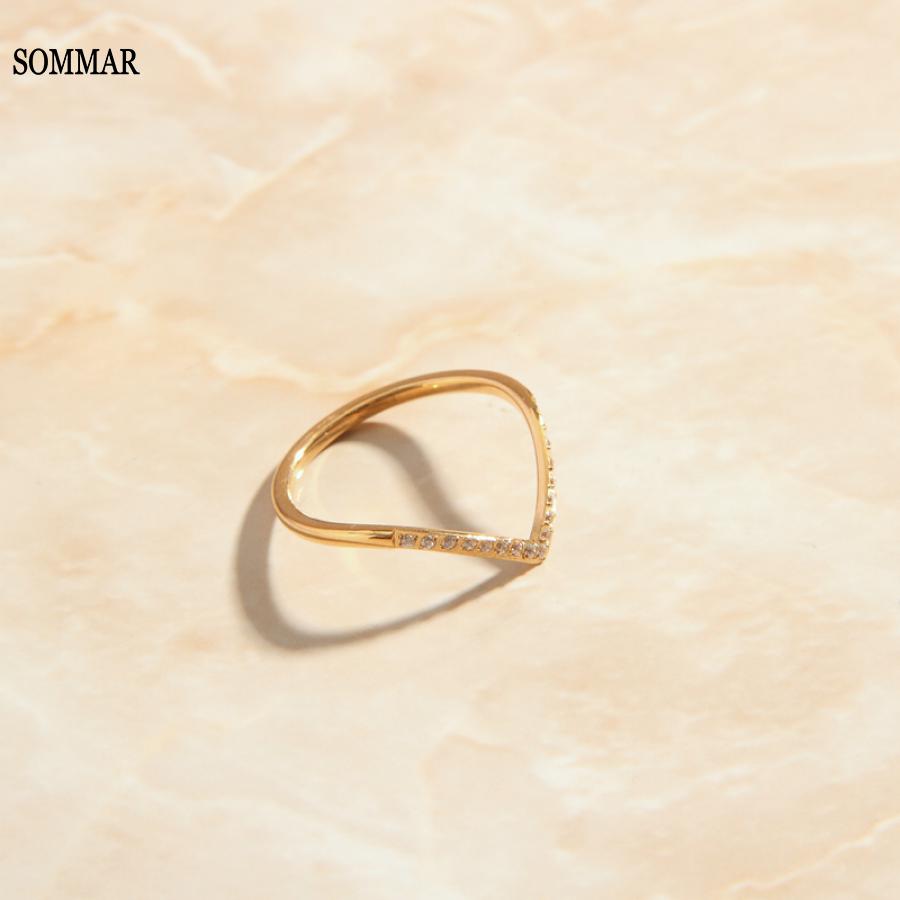 Women Fashion Online Shopping - SOMMAR Belanja Online India 18KGP Cincin