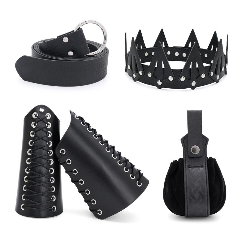Women'S Fashion Utility Belt - 39BB Sabuk Kostum Praktis dengan Kantong