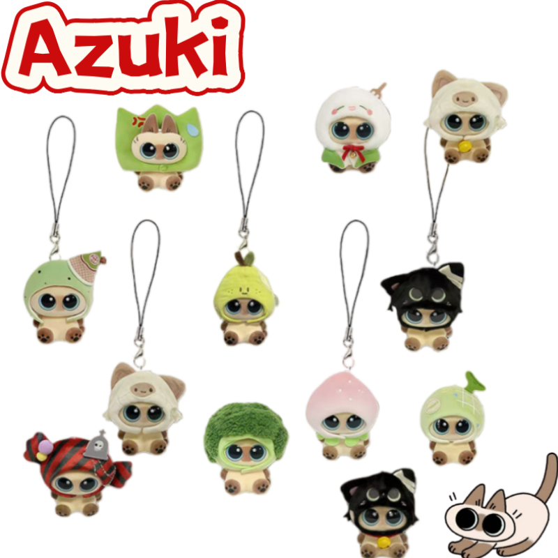 Women Fashion Online - Gantungan ponsel Azuki dengan desain boneka