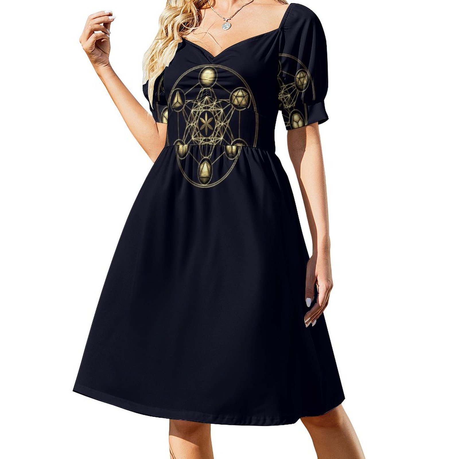 Gaun Boho Chic Bunga Kehidupan - Women Fashion Gown ulasan dan harga