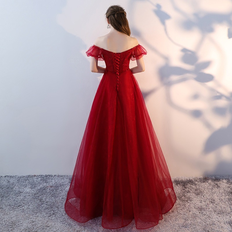 Gaun Malam Wanita Musim Gugur  - Women Fashion Gown ulasan dan harga