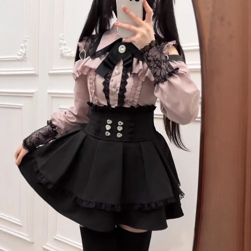Pakaian Wanita Jirai Kei Gaya  - Women'S Y2K Fashion Aesthetic ulasan dan harga