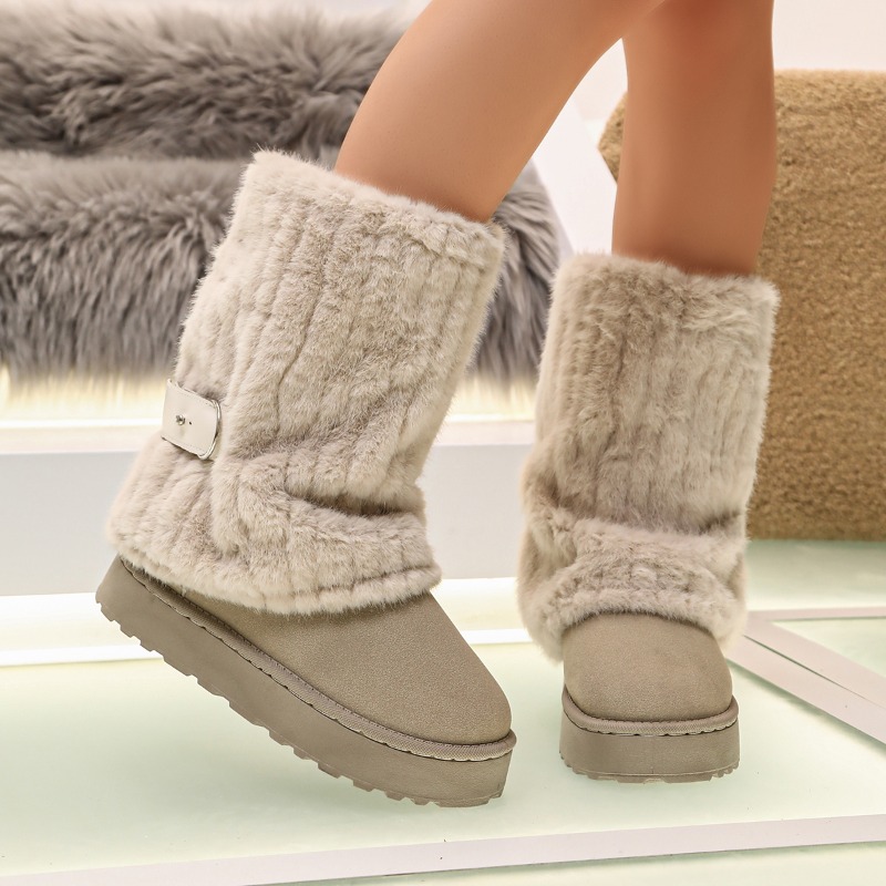 Sepatu Bot Salju Wanita Berbah - Women Fashion Online ulasan dan harga