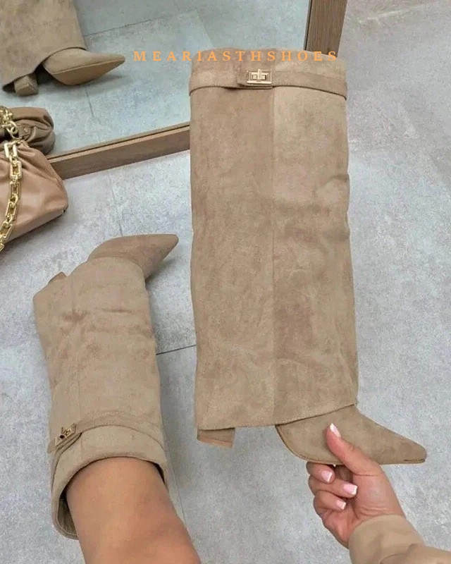 Sepatu Bot Wanita Hak Tebal Se - Women'S Fashion Boots 2025 ulasan dan harga