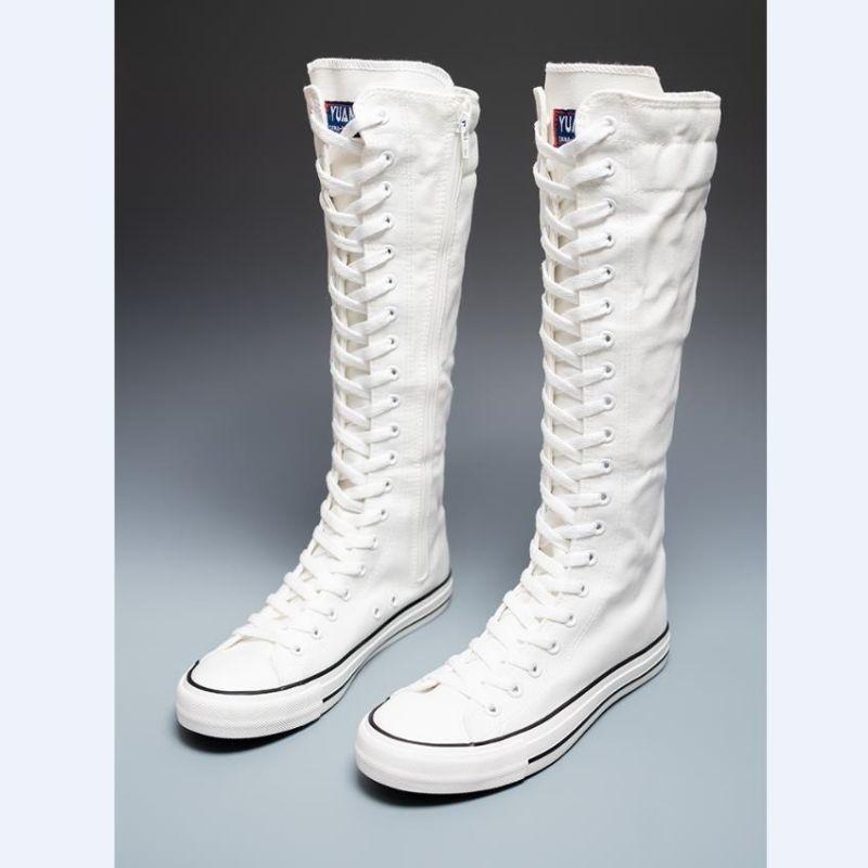 Sepatu Kanvas High Top Baru 20 - Women'S Fashion Boots 2025 ulasan dan harga