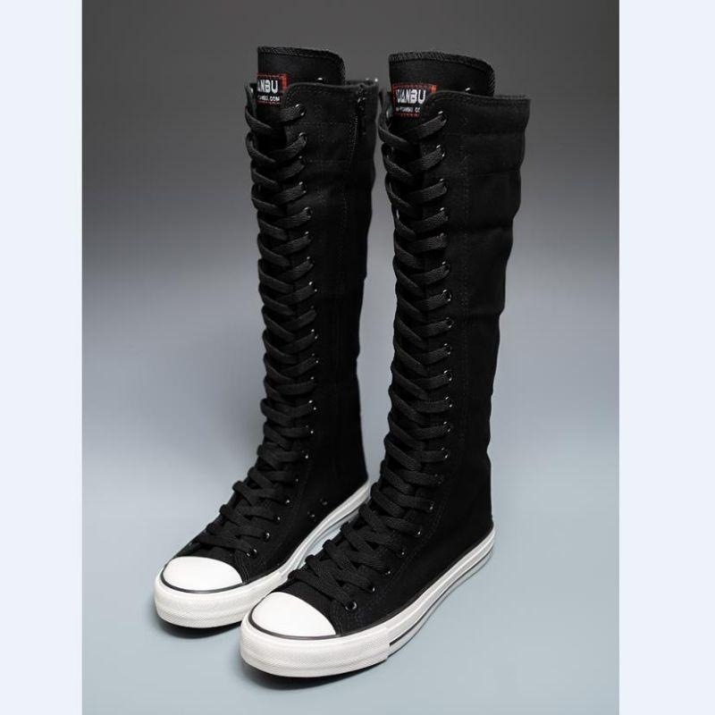 Sepatu Kanvas High Top Baru 20 - Women'S Fashion Boots 2025 ulasan dan harga