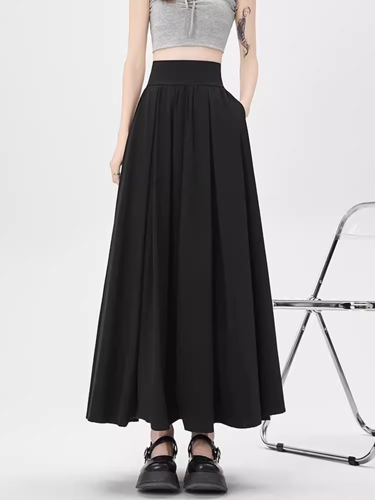 Rok Setelan Warna Solid Rok Be - Women'S Fashion Umbrella ulasan dan harga