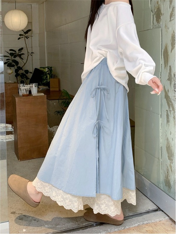 Rok Midi A-Line Berenda Pingga - A-Line Skirt Midi ulasan dan harga