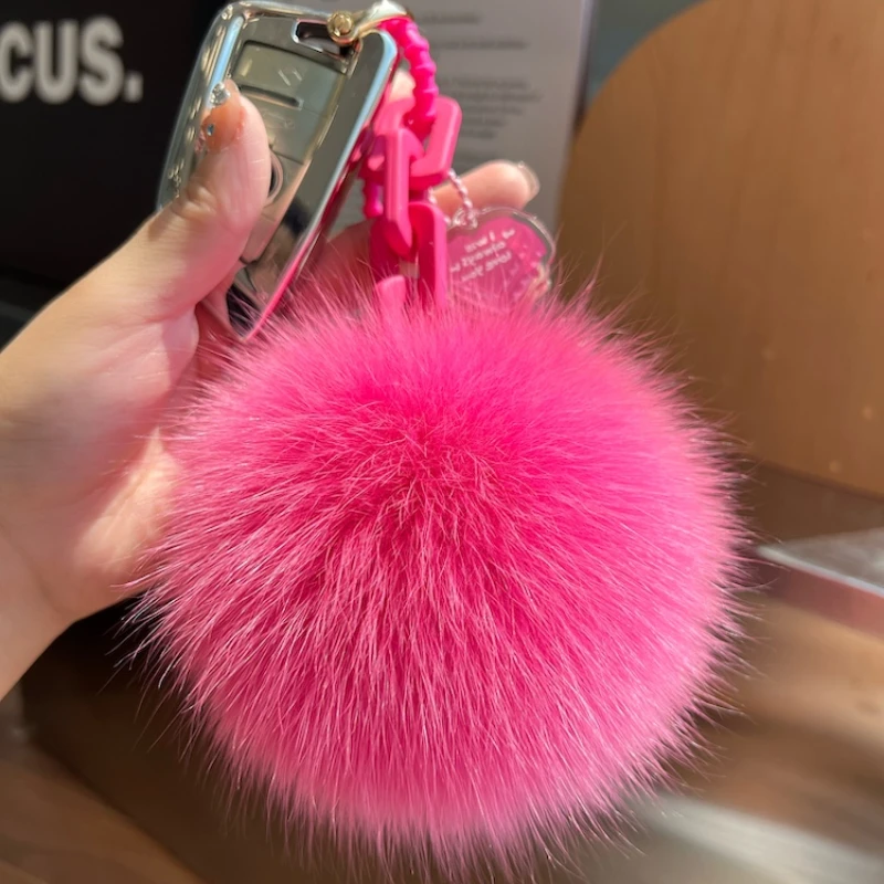 Lucu berbulu asli bulu rubah b - Women'S Real Y2K Fashion ulasan dan harga