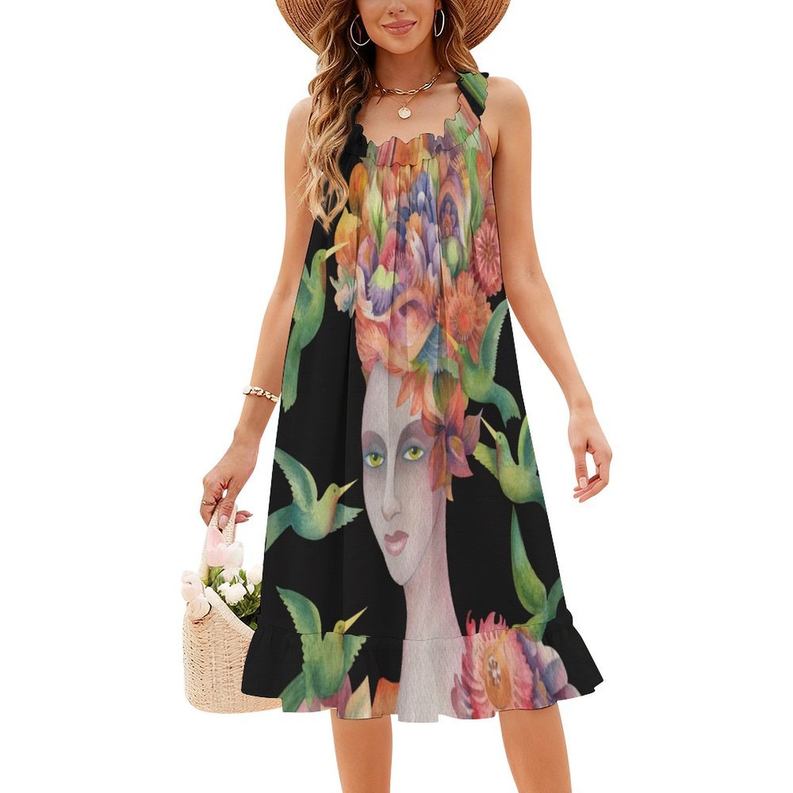 Siapa Gadis Itu? # 4 Gaun Smoc - Smocked Dress Women ulasan dan harga