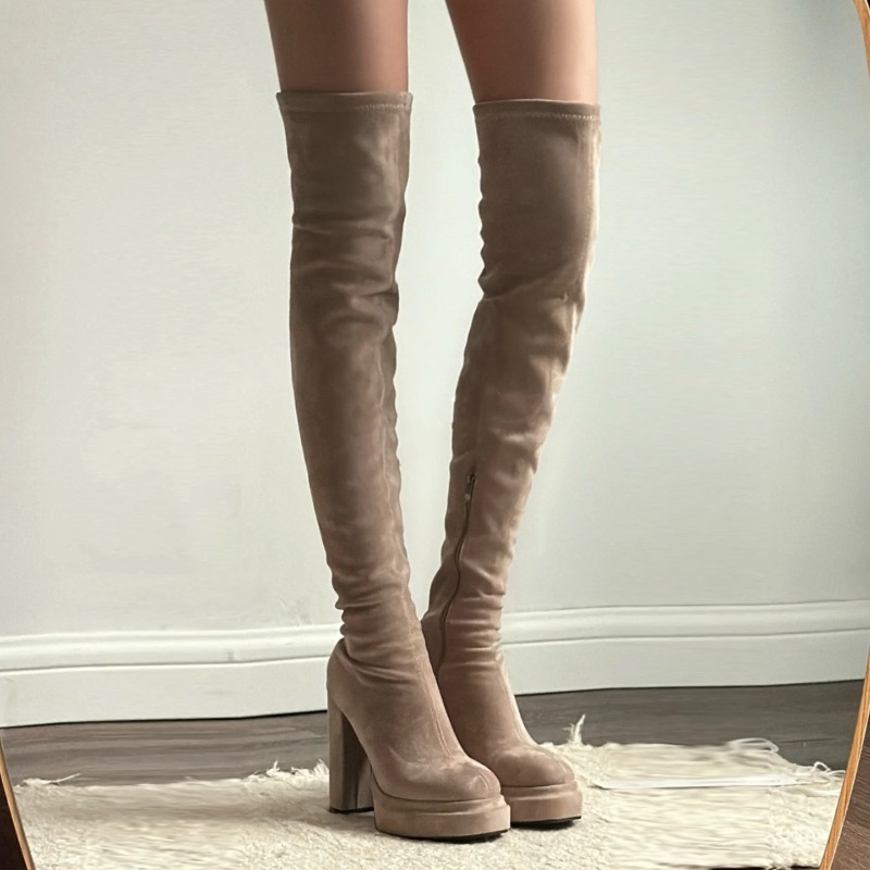 Sepatu Bot Setinggi Paha Wanit - Women Fashion Online ulasan dan harga