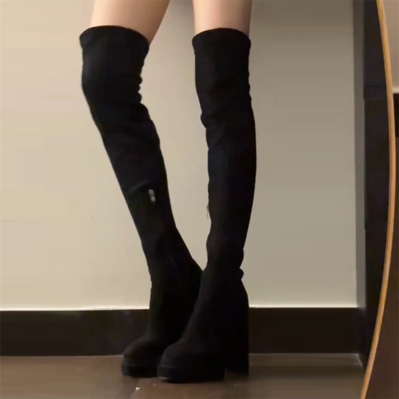 Sepatu Bot Setinggi Paha Wanit - Women Fashion Online ulasan dan harga