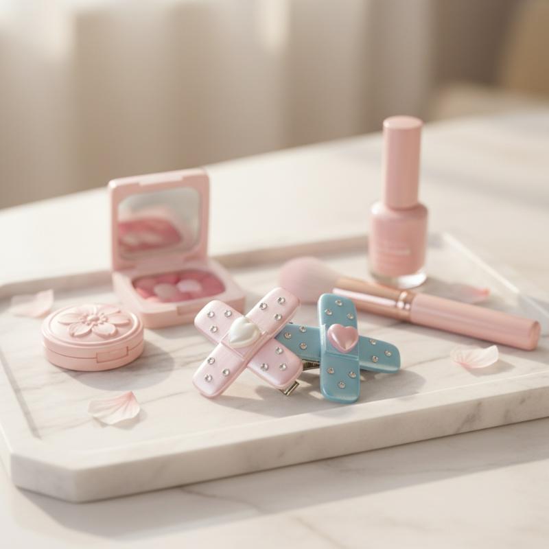 2 Buah Set Jepit Rambut Kawaii - Women'S Y2K Fashion Aesthetic ulasan dan harga
