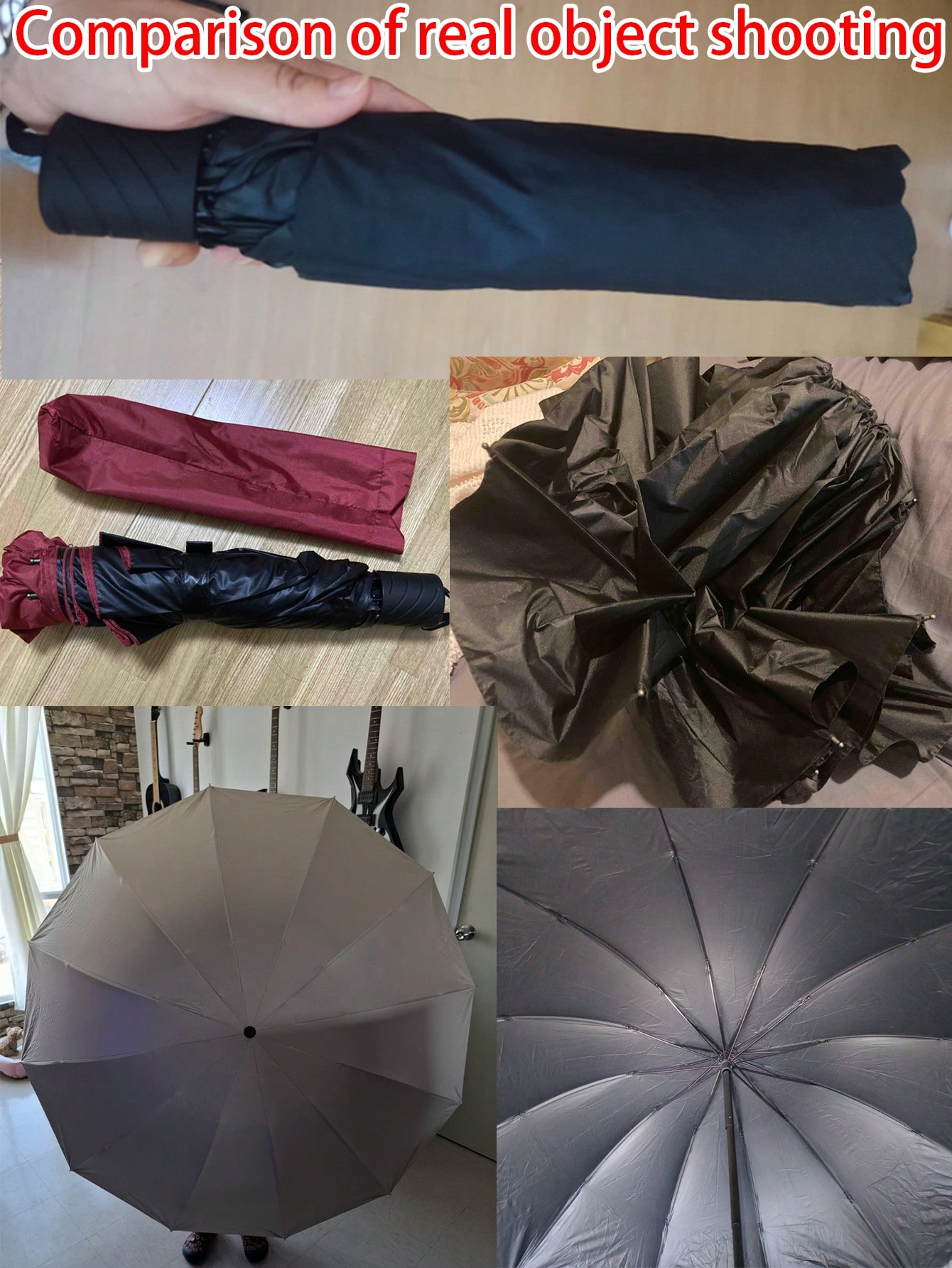 1 Payung Tahan Angin 12-Rib Uk - Women'S Fashion Umbrella ulasan dan harga
