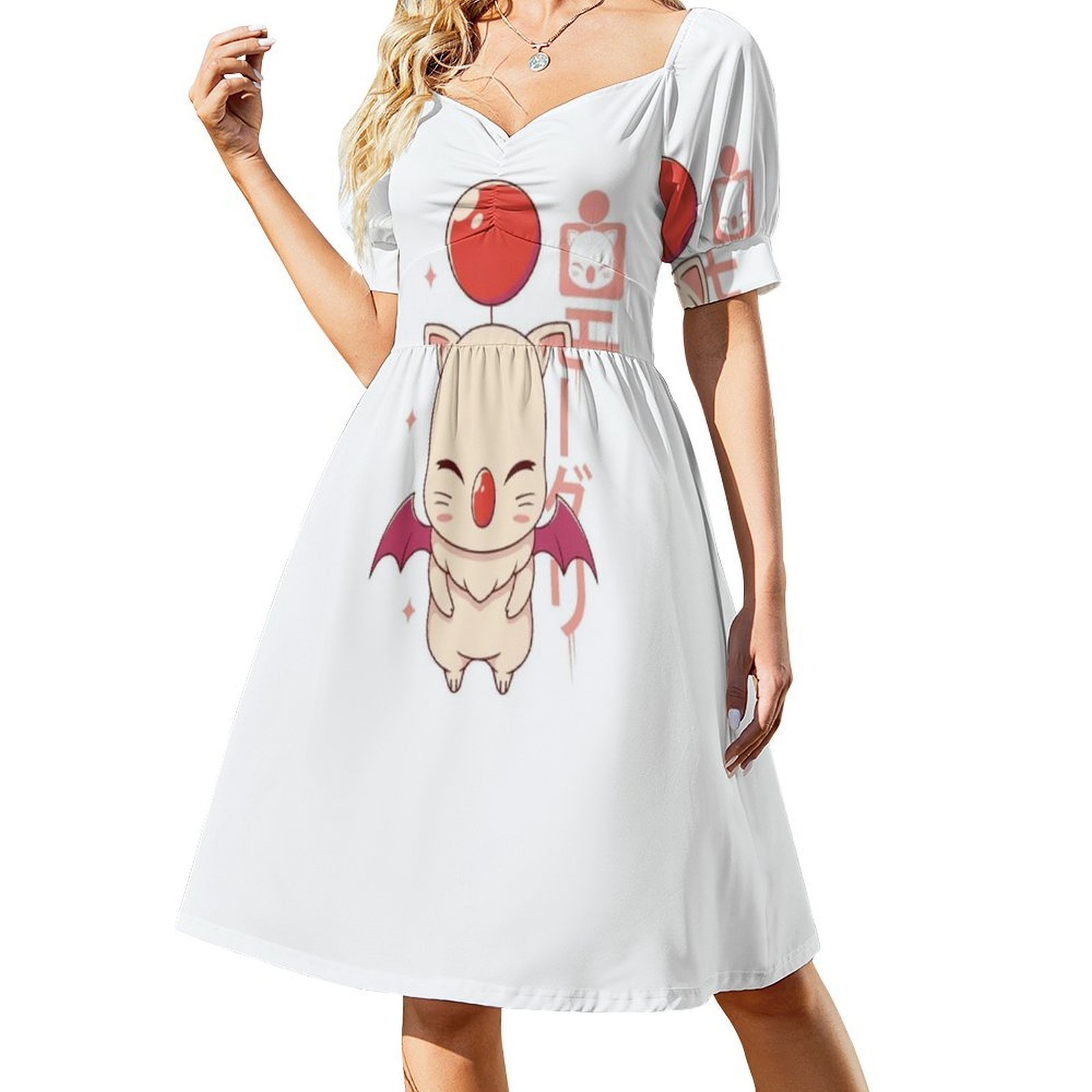 Moogle Kupo! Gaun Boho Chic Ga - Women Fashion Gown ulasan dan harga