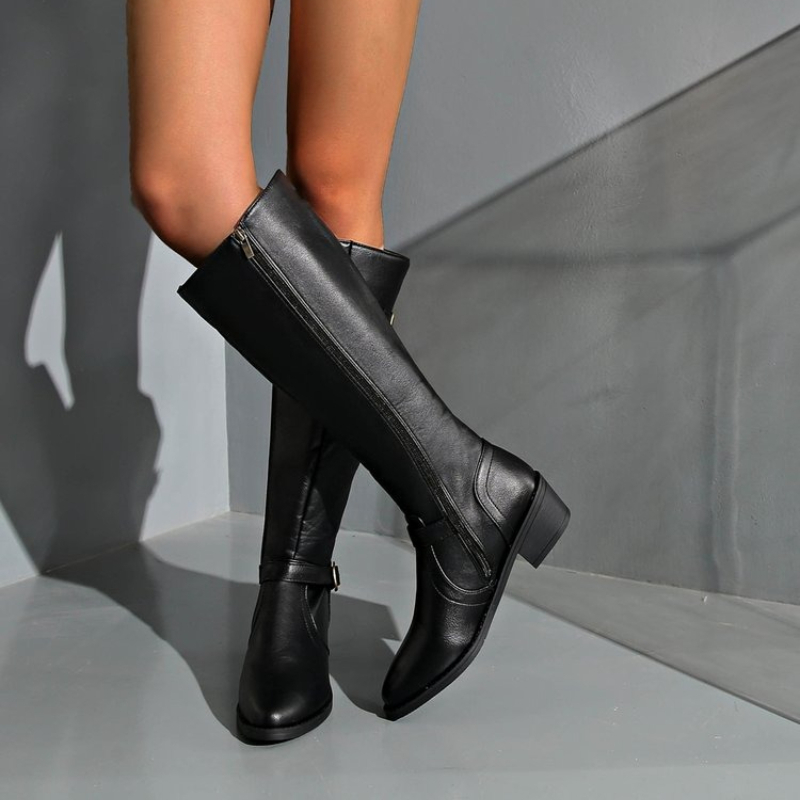 Sepatu Boots Wanita Setengah P - Women'S Fashion Boots 2025 ulasan dan harga
