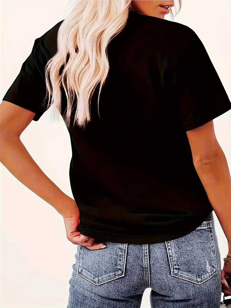 Kaos Grafis Salib Gotik Wanita - Women'S Y2K Fashion Aesthetic ulasan dan harga