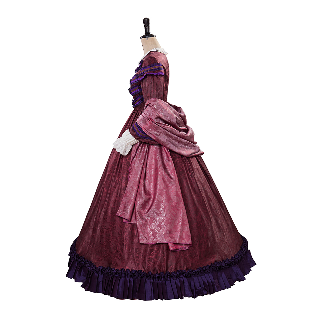 Film Lincoln Cosplay Mary Todd - Women Fashion Gown ulasan dan harga