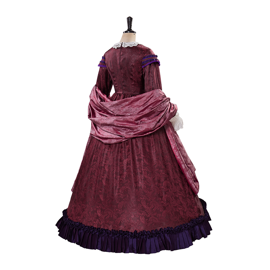 Film Lincoln Cosplay Mary Todd - Women Fashion Gown ulasan dan harga