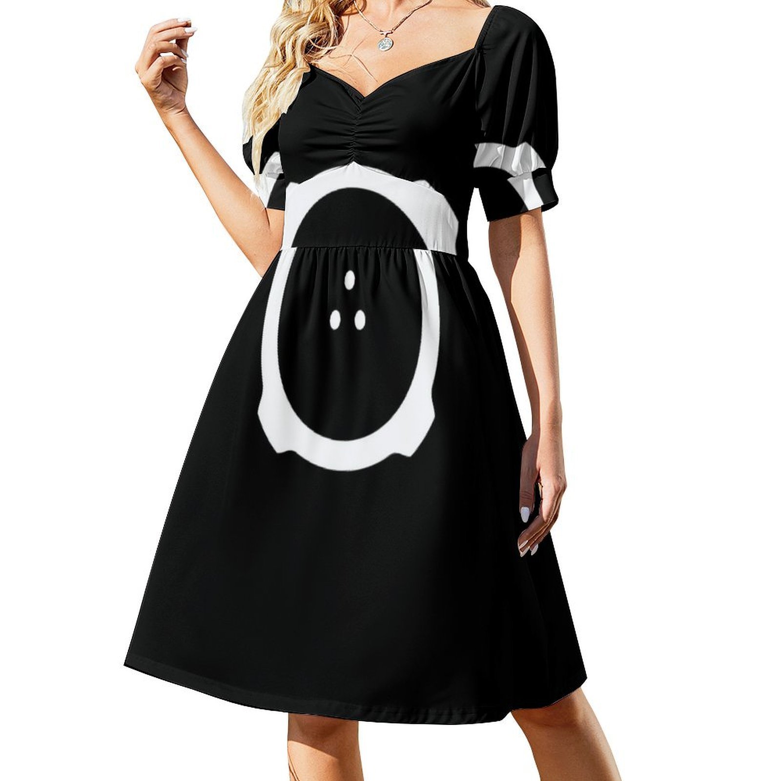 Gaun Smok Floral Versi Ringan  - Smocked Dress Women ulasan dan harga