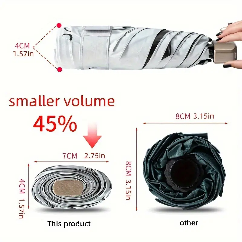 Payung Lipat Kecil Anti-UV unt - Women'S Fashion Umbrella ulasan dan harga