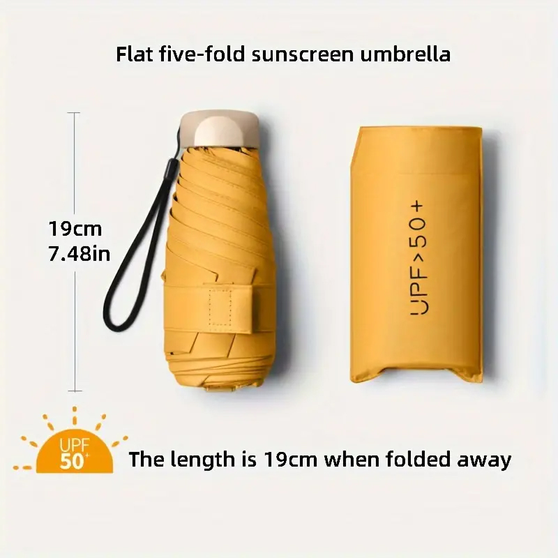 Payung Lipat Kecil Anti-UV unt - Women'S Fashion Umbrella ulasan dan harga