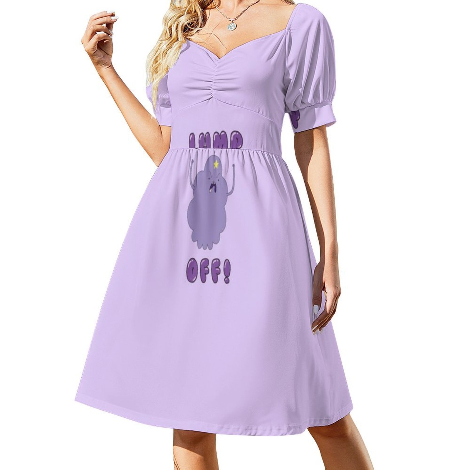 Lump Off! Gaun Smock Bermotif  - Smocked Dress Women ulasan dan harga