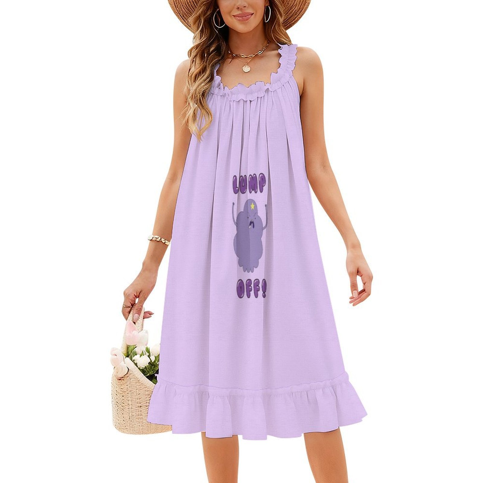 Lump Off! Gaun Smock Bermotif  - Smocked Dress Women ulasan dan harga