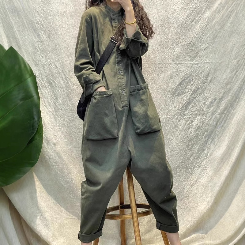 Jumpsuit Wanita Kasual Model C - Women'S Fashion Utility Belt ulasan dan harga