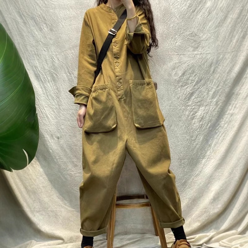Jumpsuit Wanita Kasual Model C - Women'S Fashion Utility Belt ulasan dan harga