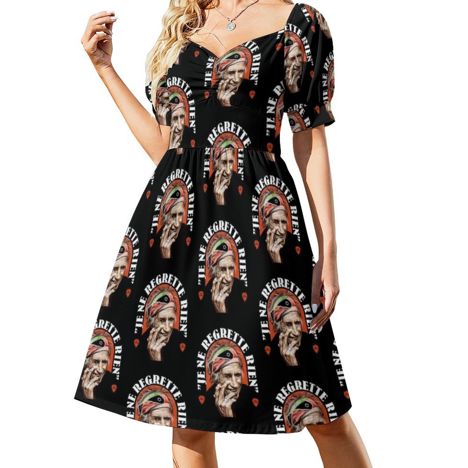 Gaun Smock Floral Kéith Ríchár - Smocked Dress Women ulasan dan harga