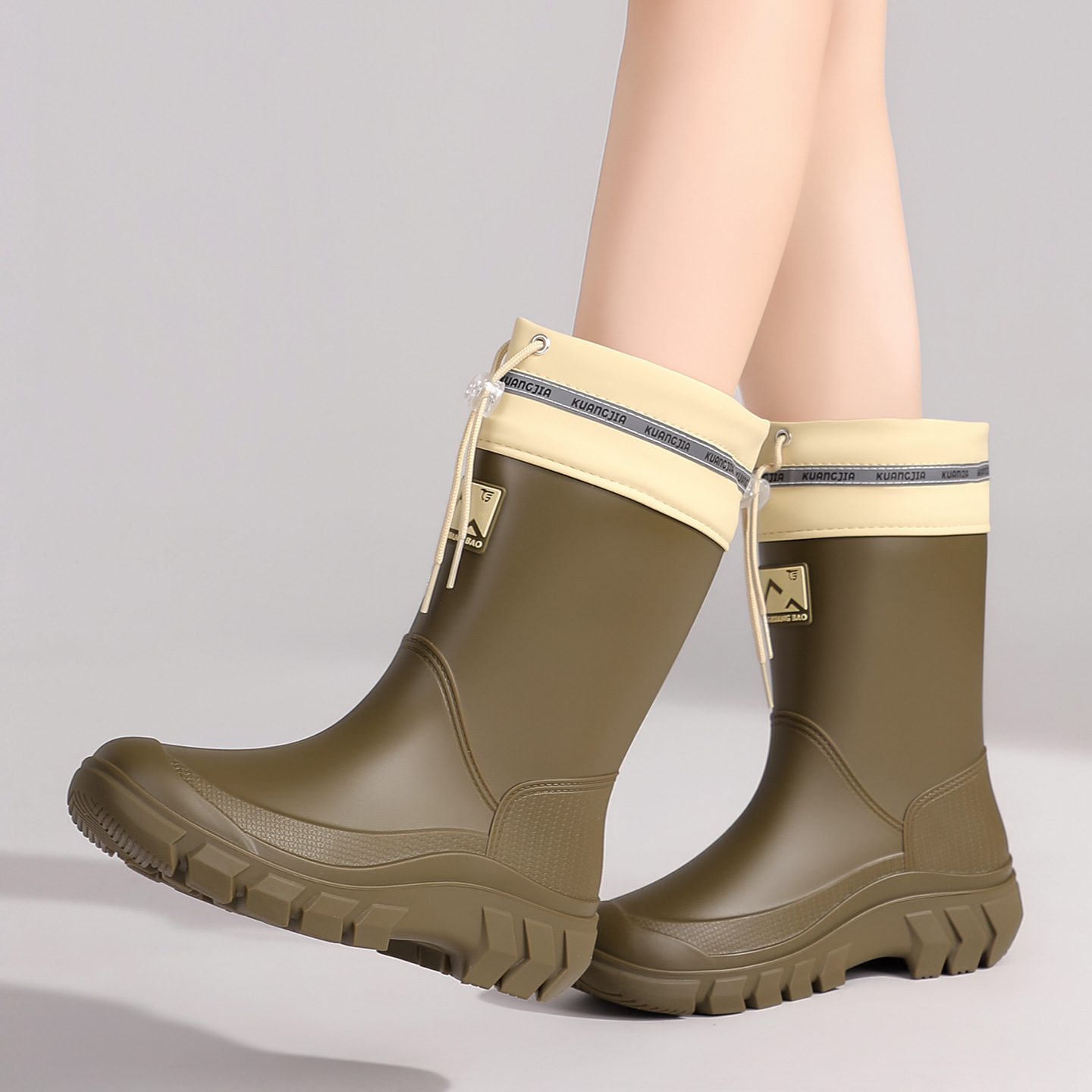Sepatu Bot Hujan Wanita Seteng - Women Fashion Online ulasan dan harga