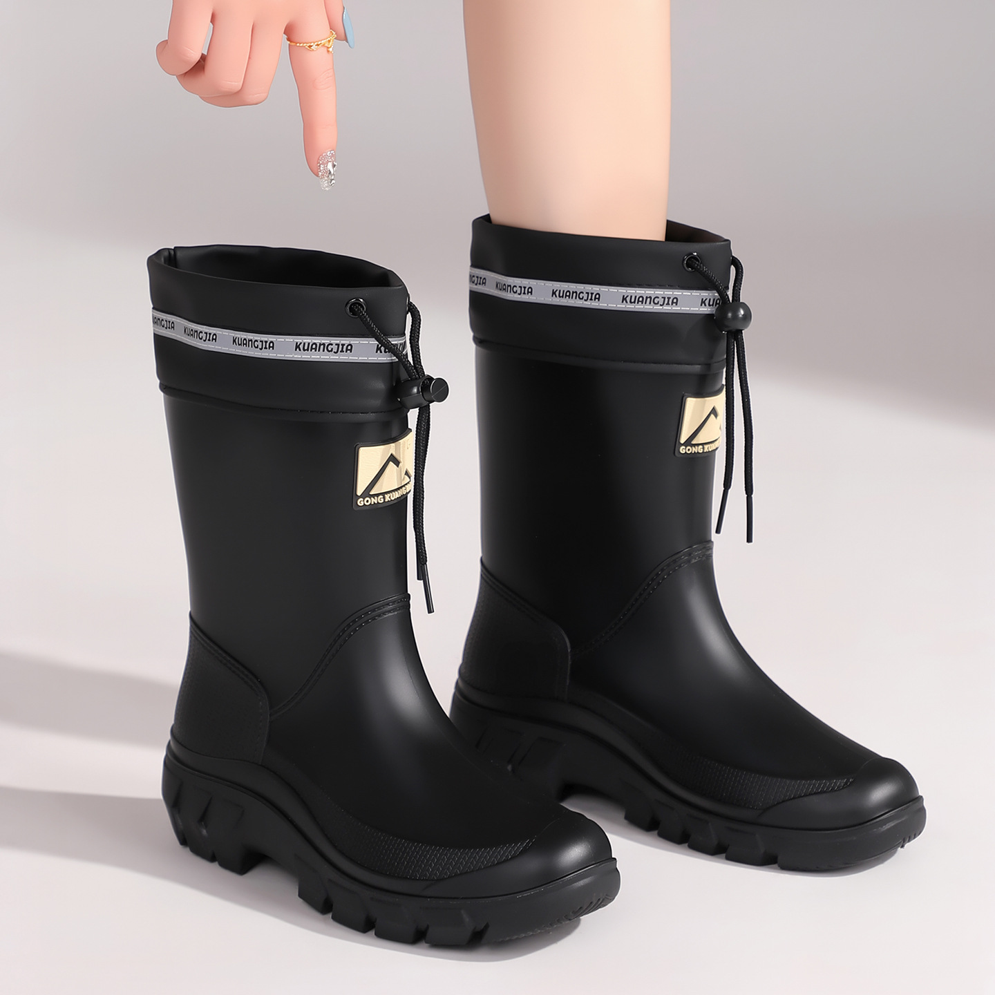Sepatu Bot Hujan Wanita Seteng - Women Fashion Online ulasan dan harga