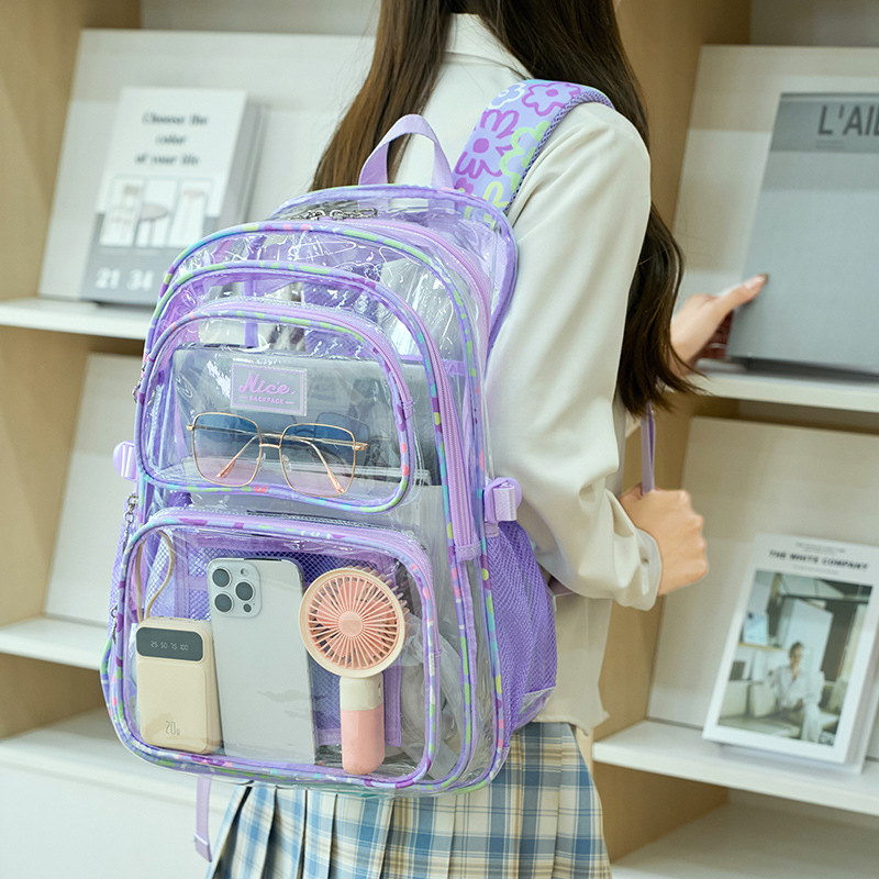 Ransel Transparan untuk Wanita - Women Fashion Online ulasan dan harga