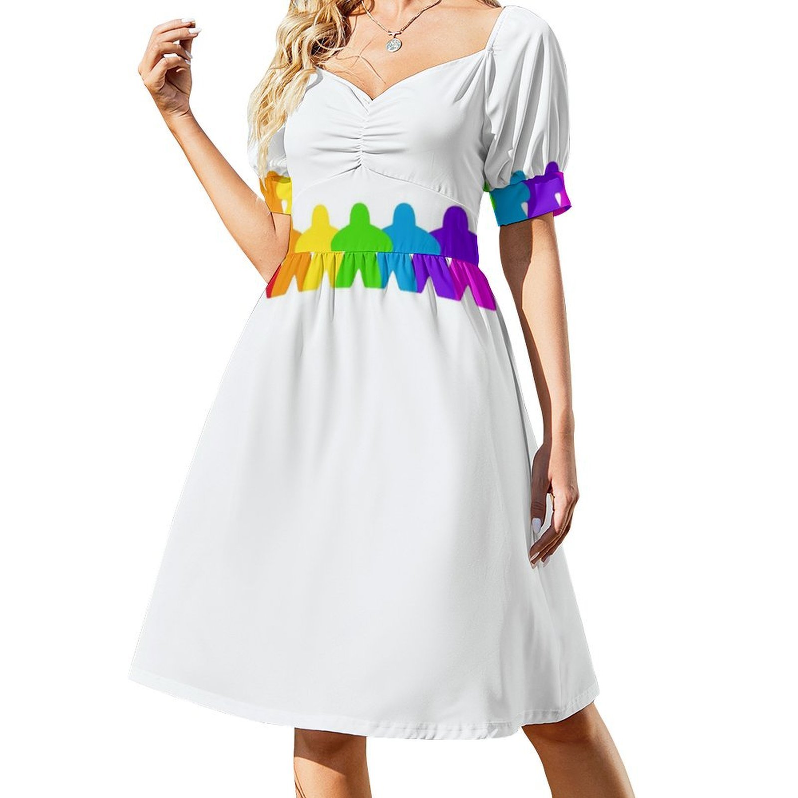 Semua Warna Gaun Smock Floral  - Smocked Dress Women ulasan dan harga