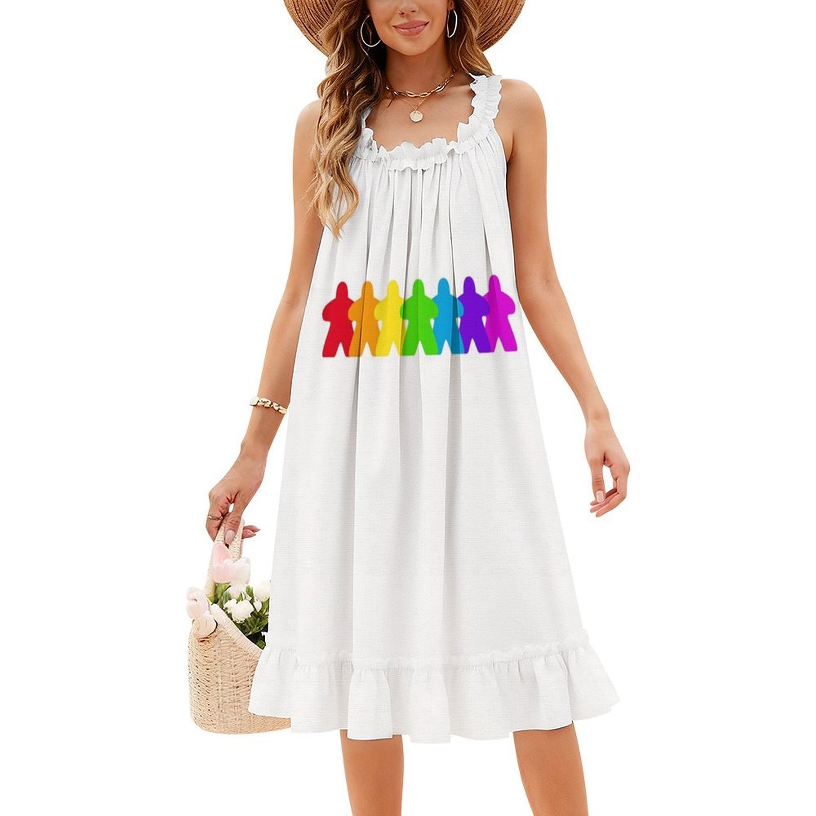 Semua Warna Gaun Smock Floral  - Smocked Dress Women ulasan dan harga