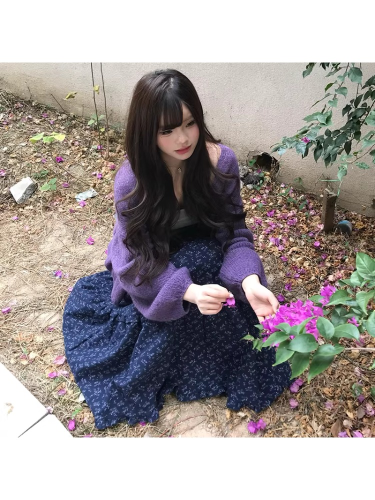 Rok Midi Wanita Ukuran Besar M - A-Line Skirt Midi ulasan dan harga