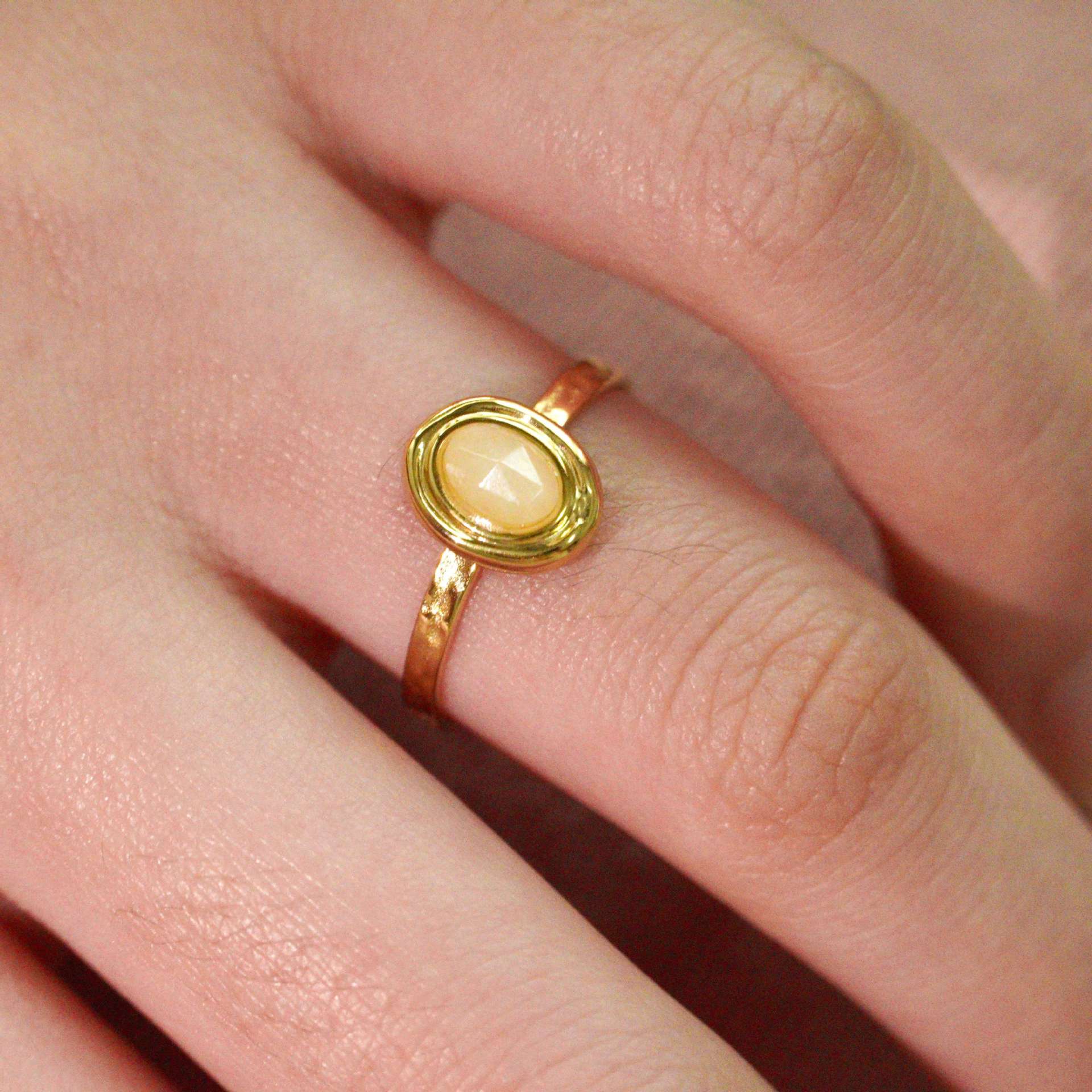 Cincin terbuka bulat baja taha - Women'S Real Y2K Fashion ulasan dan harga