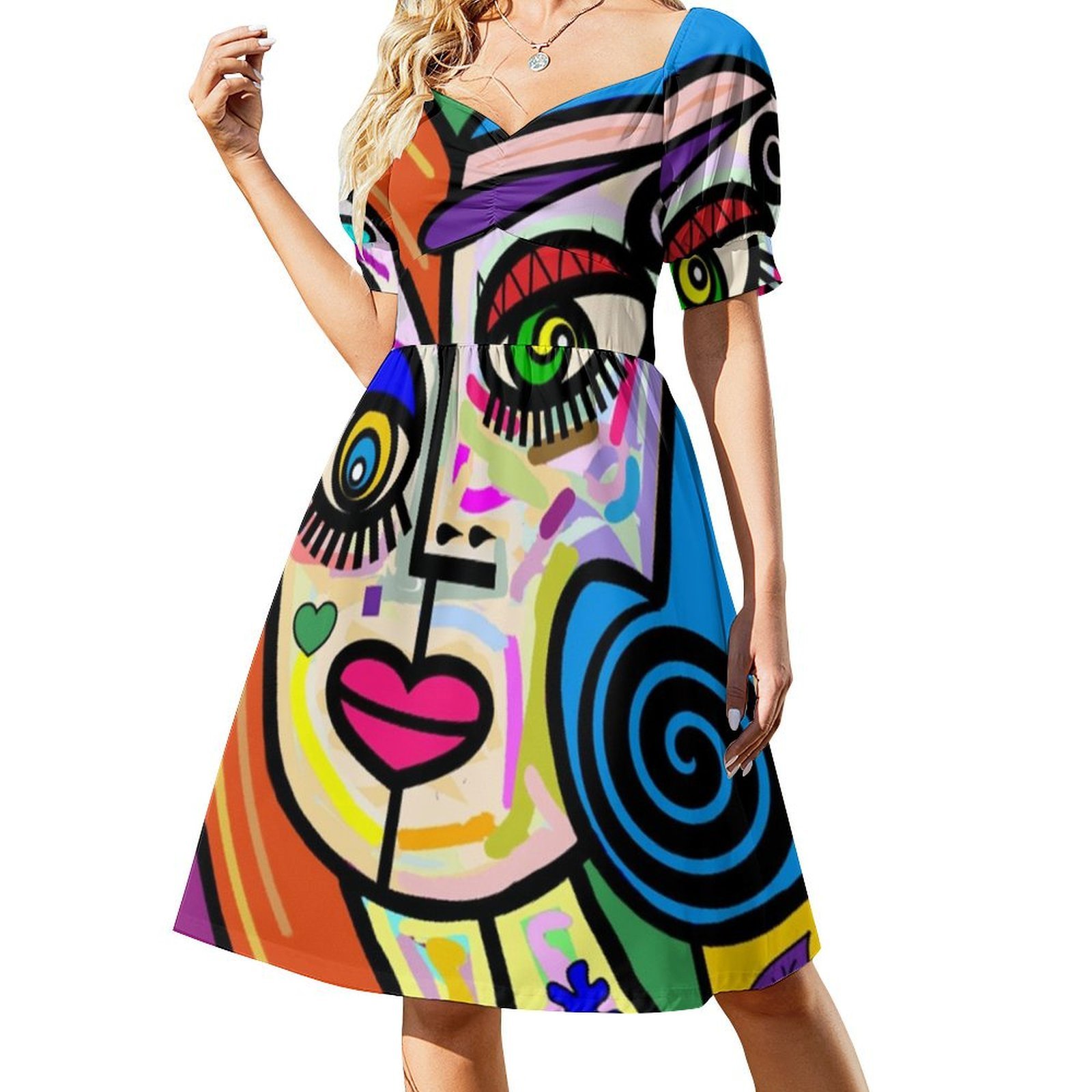 Gaun Smock Bunga No 2 Wajah Ab - Smocked Dress Women ulasan dan harga