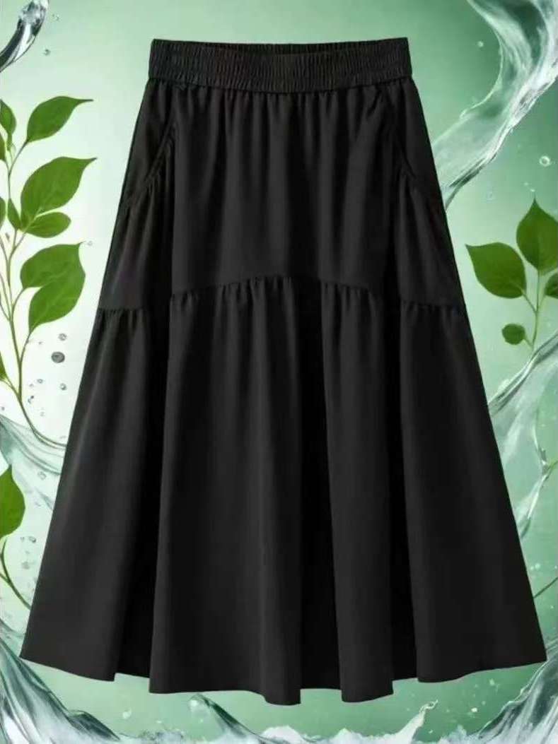 Rok Midi A-Line Nyaman untuk W - A-Line Skirt Midi ulasan dan harga