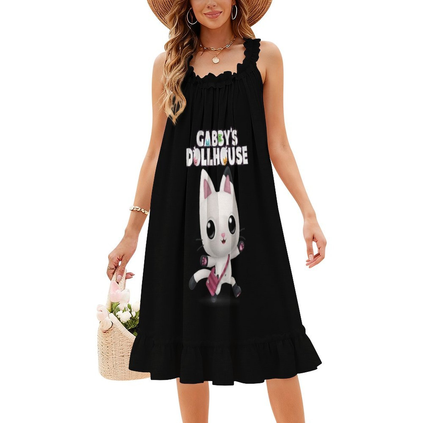 Gaun Boho Chic Gabby Dollhouse - Women Fashion Gown ulasan dan harga